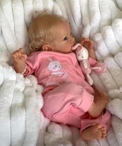 Reborn Baby Dolls Girl 18 Inch Realistic Newborn Babe Dolls Accessories for 3+ Years Old 2
