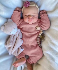 Zero Pam Reborn Baby Dolls Silicone Full Body-18 in Realistic Baby Doll, Anatomically Correct Baby Girl, Reborn Dolls That Look Real, Full Silicone Baby Doll with Accessories 2