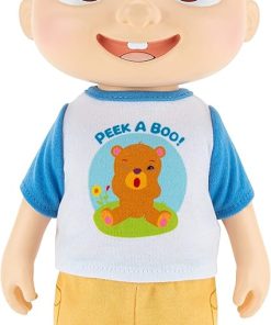 CoComelon Deluxe Interactive JJ Doll – Includes JJ, Shirt, Shorts, Pair of Shoes, Bowl of Peas, Spoon – Toys for Preschoolers 2