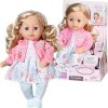 Zapf Creation 709863 Little Sophia 36 cm – weiche Puppe mit langen blonden Haaren, blauen Schlafaugen, INKL. Puppenkleidung.