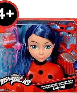 Bandai Miraculous Ladybug Miraculous Deluxe 21 cm Comb Head Marinette + 30 Accessories P50247 2