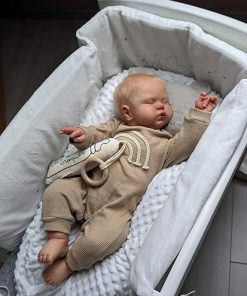 Angelbaby Realistic Newborn Baby Doll 24inch 60cm Big Reborn Toddler Dolls with Weighted Soft Body Life Like Silicone Babies Handcrafted Detailed Real Feel Baby Boy Doll Toy with Accessories