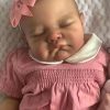 Zero Pam 18 Inch 45 CM Realistic Reborn Baby Dolls Boy Eyes Open with Hair, Soft Cuddle Cloth Body Smiling Baby Boys Doll Real Life Silicone Newborn Toddler Like A Real Babydolls with Accessories 3