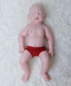 Full Silicone Reborn Baby Doll Girl – 18 inch Realistic Platinum Silicone Baby Doll, Gifts for Girls and Doll Collections 2
