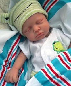 12″ Reborn Baby Dolls, Full Silicone Baby Dolls, Realistic Soft Silicone Newborn Baby Doll, Real Full Body Silicone Reborn Baby Dolls with Feeding Accessories（Girl） 2