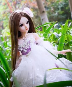 1/3 BJD Doll Ball Mechanical Jointed Doll 24in Princess SD Doll with Makeup + Full Accessories (Natalie) 2