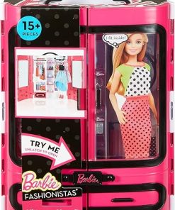 Barbie Fashionistas Ultimate Closet Portable Fashion Toy with Clothing, Accessories and Hangars, for 3 to 8 Year Olds 2