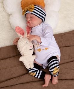Reborn Baby Dolls -18 inch Cute Soft Vinyl Realistic Baby Doll with Complete Accessories Perfect for Accompany&Cuddling,Birthday for Daughter,Granddaughter, Girls