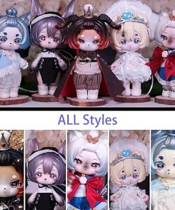 1/12 BJD Dolls Blind Box,Kawaii BJD Dolls Adventure Travel in Another World Ball Jointed Doll Collectab Action Figure Doll for Girls Birthday Party Gift Toys 2