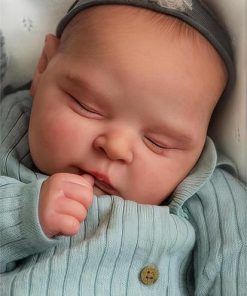 Anano Full Silicone Body Reborn Baby Dolls Toddler 20 Inch Realistic Baby Reborn Dolls Girls Silicone Babies That Look Real Looking Baby Dolls Anatomically Correct with Accessories 2