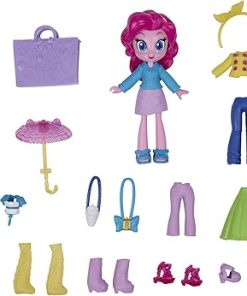 My Little Pony Equestria Girls Fashion Squad Pinkie Pie and Minty Mini Doll Set – 2 Toy Dolls and Over 40 Fashion Accessories