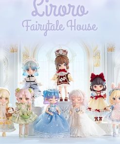 1/12 Liroro BJD Dolls Blind Box,Kawaii BJD Dolls Liroro Fairytale Hut Series Ball Jointed Doll Collectable Action Figure Posable Dress Up Doll for Girls Birthday Party Gift Toys 2