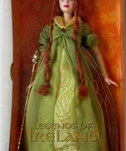 Barbie 2004 Legends of Ireland Faerie Queen Redhead Doll 2