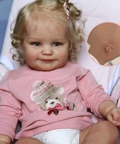 Zero Pam Realistic Reborn Baby Dolls Maddie Girl, 20 Inch Real Life Baby Dolls Silicone Full Body,Lifelike Newborn Baby Dolls That Look Real Toddler Anatomically Correct Dolls for Kids