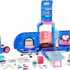 Mini House Building Kit for Adults, DIY Miniature Dollhouse Kit with LED Light, Hobby Craft Christmas Decorations Birthday Gifts for Kids & Adults, Pink House 4