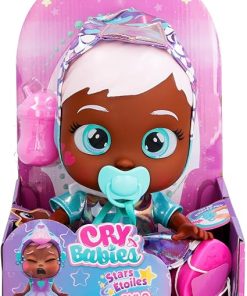 Cry Babies Stars Ayla -12″ Baby Doll | Dino Themed Shiny Iridescent Dress, for Girls and Kids 18M and Up 2