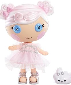 Lalaloopsy Littles Doll- Breeze E. Sky and Pet Cloud, 7″ Angel Doll with Wings, Pink Outfit & Accessories, Reusable House Playset- Gifts for Kids, Toys for Girls Ages 3 4 5+ to 103 Years Old