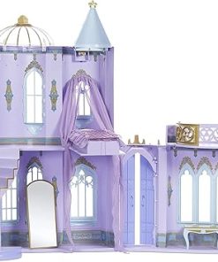 MGA Dream Ella Majestic Castle Playset, Fits 11.5″ Fashion Dolls, Furniture & Accessories, Portable 35″ H x 18″ W Dollhouse Play Pretend Gift for Kids, Toys for Girls & Boys Ages 3 4 5+ Years 2
