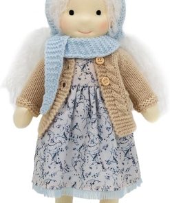 Handmade Waldorf Doll Clothes 12 inch Clothing Set with Pretty Box Girl Christmas Birthday Present-Kate’s Clothes Accessories 2