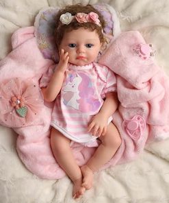 BABESIDE Lifelike Reborn Baby Dolls -（Random Clothing delivery） 16 Inch (Weight 4 lb) Full Platinum Silicone Realistic-Newborn Baby Doll Full Silicone Real Life Cute Baby Dolls with Toy Accessories