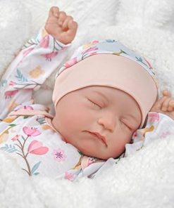 BABESIDE Lifelike Reborn Baby Dolls Connie – 20-Inch Poseable Sleeping Realistic-Newborn Baby Dolls Girl, Adorable Real Life Baby Dolls with Toy Accessories Gift Set for Kids Ages 3 and Up 2