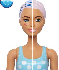 Barbie Color Reveal Doll Set with 25 Surprises Including 2 Pets & Day-to-Night Transformation: 15 Mystery Bags Contain Doll Clothes & Accessories for 2 Looks; Water Reveals Look of Metallic Doll 2