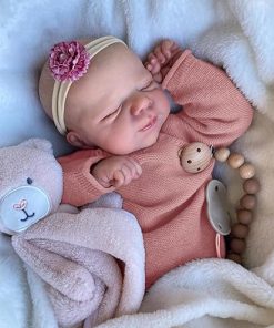 Zero Pam Reborn Baby Dolls Silicone Full Body-18 in Realistic Baby Doll, Anatomically Correct Baby Girl, Reborn Dolls That Look Real, Full Silicone Baby Doll with Accessories