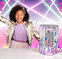 Barbie Color Reveal Surprise Party! Set with 50+ Surprises: 1 Doll, 1 Chelsea Doll, 2 Pets, 6 Color-Change Activations, Accessories & More, Dance Party-Themed Set, Gift for Kids 3 Years Old + 2