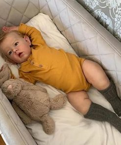 Big Reborn Baby Realistic Toddler Dolls Boy 28 inch Soft Cloth Weighted Body That Look Real Lifelike Baby Doll for Collectors Gift or Photography Perfect for Kids and Adults