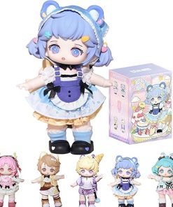 1/8 BJD Dolls Blind Box,Kawaii HANI Afternoon Tea Series Ball Jointed Doll Collectable BJD Blind Box Dolls for Girls Birthday Party Gift Toys