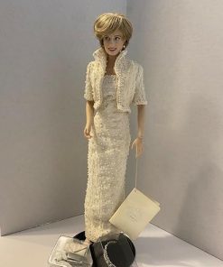 Diana Princess of Wales Porcelain Portrait Doll