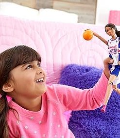 Barbie Made to Move Doll, Tall Basketball Player, with Extra Flexibility 2