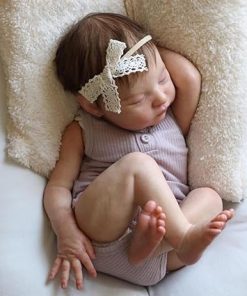 Realistic Reborn Baby Doll -19 Inch Soft Lifelike Newborn Baby Doll Girls Baby Reborn Real Life Baby Dolls Girls with Accessories for Kids Age 3+ 2