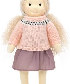Handmade Waldorf Doll Clothes 12 inch Clothing Set with Pretty Box Girl Christmas Birthday Gift-Malvina’s Clothes Accessories 2