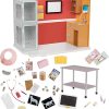 Our Generation by Battat- Healthy Paws Pet Clinic- Toy, Veterinarian Animal Clinic for 18″ Dolls- Ages 3 Years & Up
