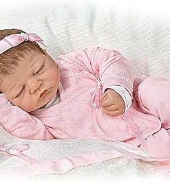 The Ashton-Drake Galleries Signature Edition Emily’s Homecoming Baby Doll, 20th Anniversary, Limited Edition 5000, by Linda Webb (Pink)