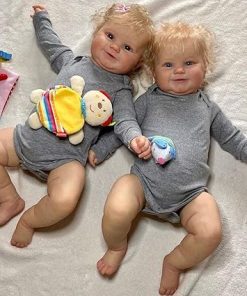 Anano Big Reborn Toddler Girl Maddie 24 Inch Soft Real Life Silicone Baby with Real Veins on Skin Puggy Limbs Cute Newborn Baby Gift for Age3+ 2