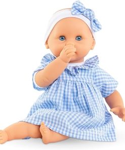 Corolle Premier Poupon Câlin Baby Doll with Soft Body and Accessories for Kids 3 Years and Up Interactive Toy