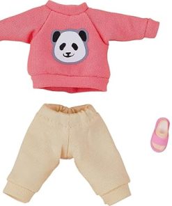 Good Smile Company Nendoroid Doll: Sweatshirt and Sweatpants (Pink) Outfit Set