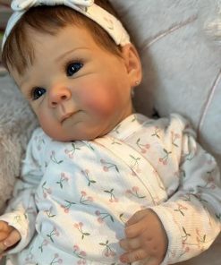 Zero Pam Realistic Reborn Baby Dolls, 20 Inch Lovely Newborn Baby Dolls Full Body Girl Soft Vinyl, Anatomically Correct Baby Doll with Full Accessories
