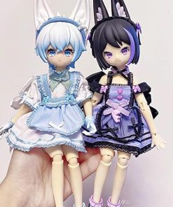 BJD Dolls Blind Box,Kawaii Easter Bunny BJD Dolls Elf Rabbit Series 1/6 Ball Jointed Doll Collectable Action Figure for Girls Birthday Party Gift 2