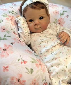 Zero Pam Realistic Reborn Baby Dolls, 20 Inch Lovely Newborn Baby Dolls Full Body Girl Soft Vinyl, Anatomically Correct Baby Doll with Full Accessories 2