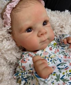 Zero Pam Realistic Reborn Baby Dolls, 20 Inch Lovely Newborn Baby Dolls Full Body Girl Soft Vinyl, Anatomically Correct Baby Doll with Full Accessories