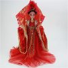 Realistic 3D Oriental Belly Dancer Doll – Chinese Antique Collectible Decoration for Play House, Holiday, Christmas, Birthday Gift