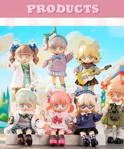 BJD Dolls Blind Box,Kawaii BJD Dolls SIMONTOYS Series-Tangna 1/12 Ball Jointed Doll Collectable Action Figure for Girls Birthday Party Gift Toys (Tangna C-Whole Set) 2