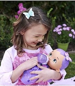 My Garden Baby Feed and Change Baby Butterfly Doll (30 cm / 12 Inch), Reusable Diaper, Removable Clothes & Wings, Multicolour, Gift for Kids 3Y+, GYP11 2