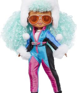 L.O.L. Surprise! O.M.G. Winter Chill ICY Gurl Fashion Doll & Brrr B.B. Doll with 25 Surprises (570240) 2
