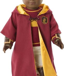 American Girl Harry Potter 18-inch Doll Gryffindor Quidditch Uniform Outfit with Robe Featuring House Crest, For Ages 6+ 2