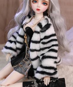 Hand-Painted BJD Doll 1/3, Fashionable & Seductive Cat Girl, Girls’ Decor, 22.8 Inches