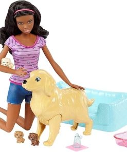 Barbie Newborn Pups Doll & Pets [Amazon Exclusive] 2